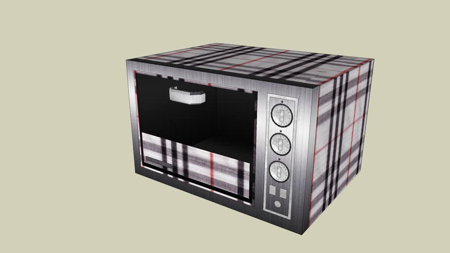 Burberry Microwave Oven 3D Warehouse