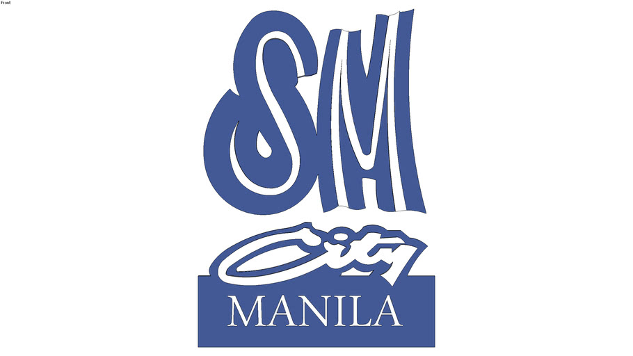 SM city Manila Logo | 3D Warehouse