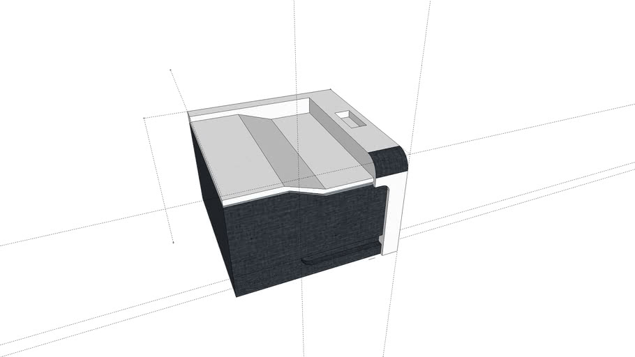 Schematic HP CP5225n | 3D Warehouse