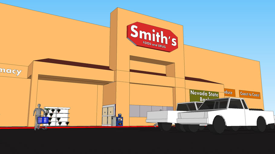 Smith's store in West Wendover 3D Warehouse