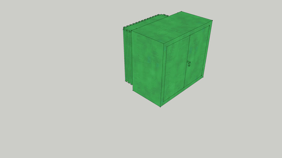 PEAK padmounted power transformer 3D Warehouse