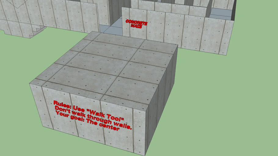 Concrete Maze