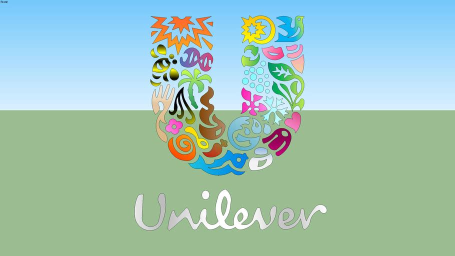 Unilever logo multicolored v3 | 3D Warehouse