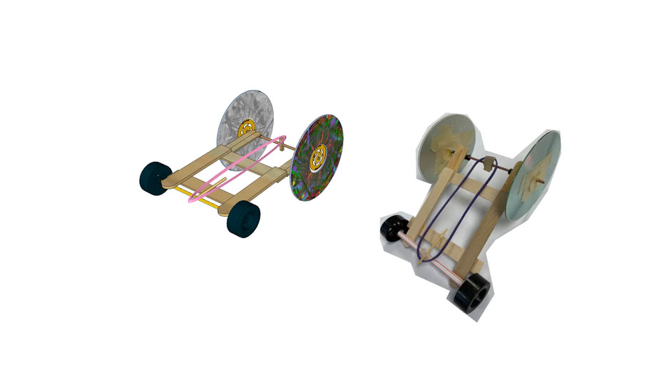 Rubber Band Car 3D Warehouse