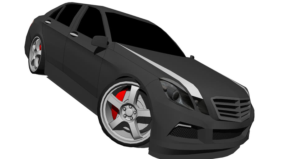 Modified 2009 Mercedes Benz E Class 3d Warehouse