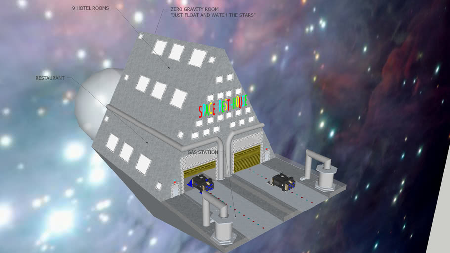 Space Rest House 3d Warehouse