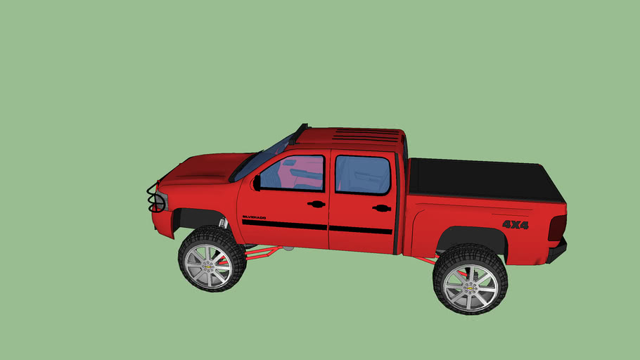 Chevy Silverado Lifted 3d Warehouse 0888