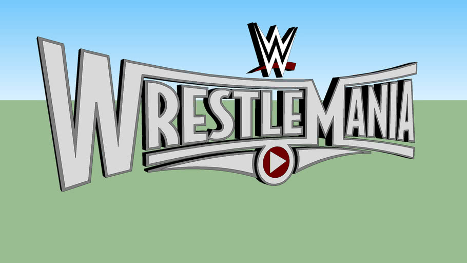 Wrestlemania 31 Logo 3D | 3D Warehouse