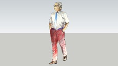 2d Silhouette Sagome E Figure 3d Warehouse