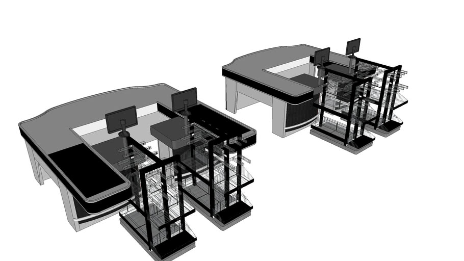 CHECK-OUT DUPLO 'ILHA' IMF | 3D Warehouse