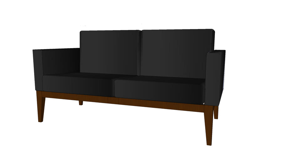 Our home Philippines Fedor sofa (leather and wood) 3D Warehouse
