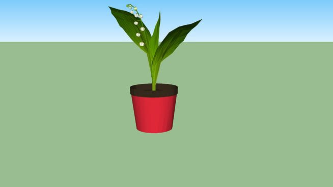 Fleur Muguet Flower Lily Of The Valley 3d Warehouse