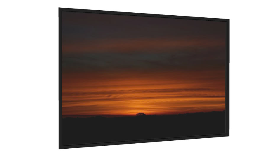 Quadro fire sunset - Galeria9, por Toigo