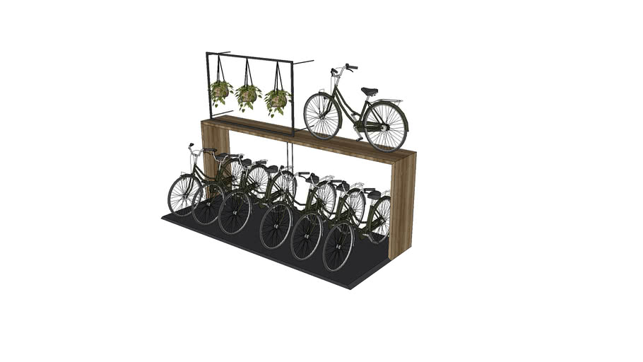 Bicycle furniture 3D Warehouse