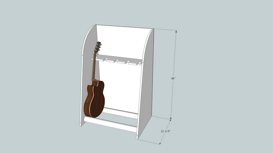 Guitar Stand 3D Warehouse