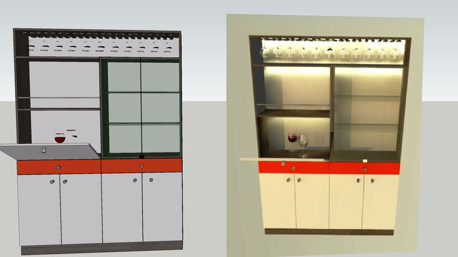 Vitrina Bar | 3D Warehouse