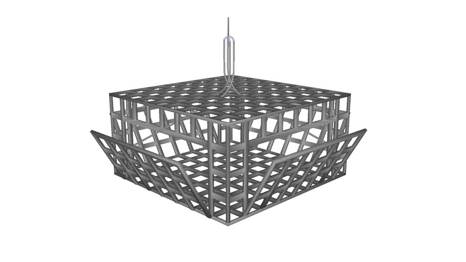 Box Crab Trap 1' x 1' (Blue Crabs) 3D Warehouse