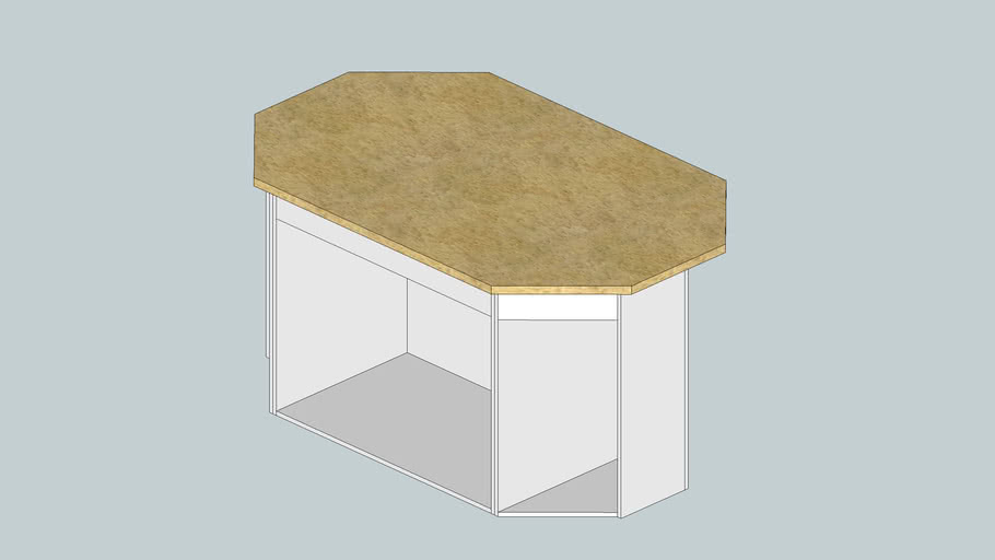 Isla de cocina diamante | 3D Warehouse