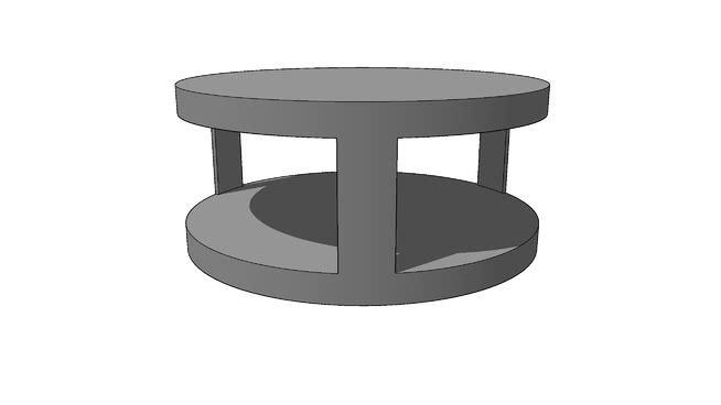 ROUND COFFEE TABLE | 3D Warehouse