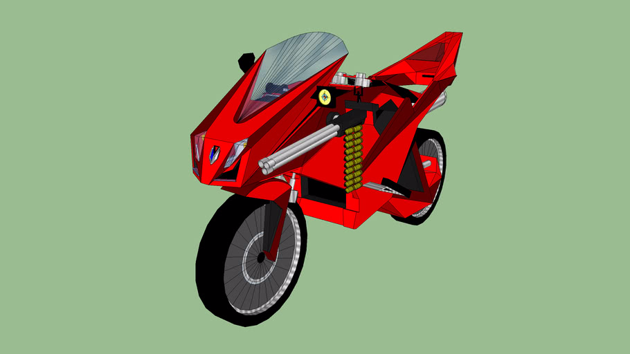 motorcycle 3D Warehouse