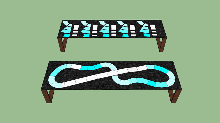 slot car track table