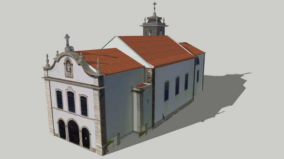 Modelo 3D da Igreja Paroquial do Estoril