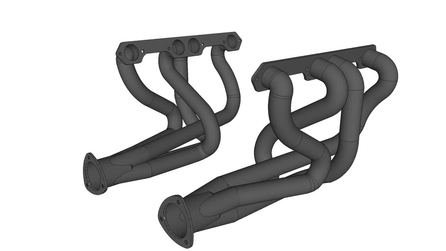 Chevrolet headers 3D Warehouse
