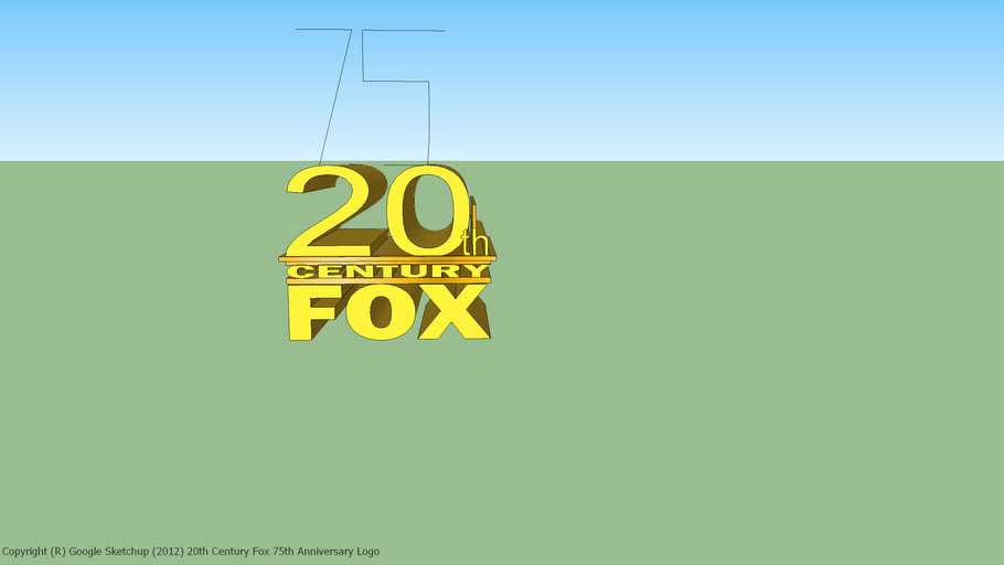 20th Century Fox 75th Anniversary 2010 2011 3d Warehouse - 20th century fox celebrating 75 years roblox
