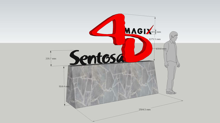 4D Signage | 3D Warehouse