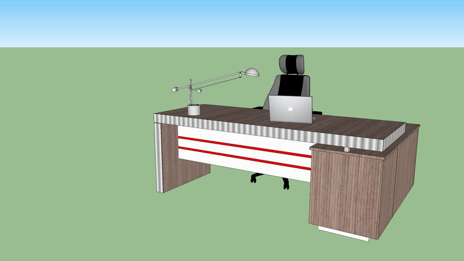 director desk 3D Warehouse
