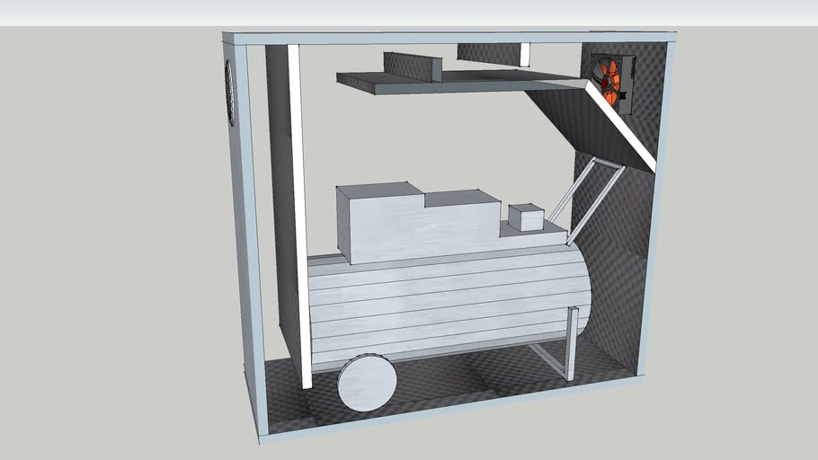 Compressor Acoustic Enclosure 3d Warehouse