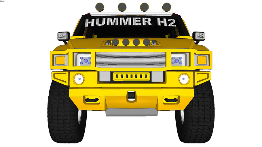 Hummer h2 3d