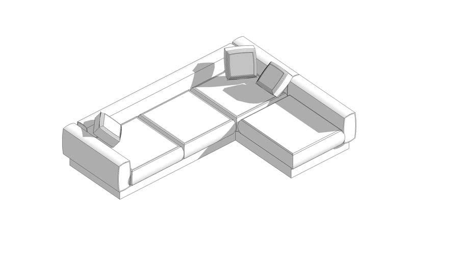 CORNER SOFA 3D Warehouse
