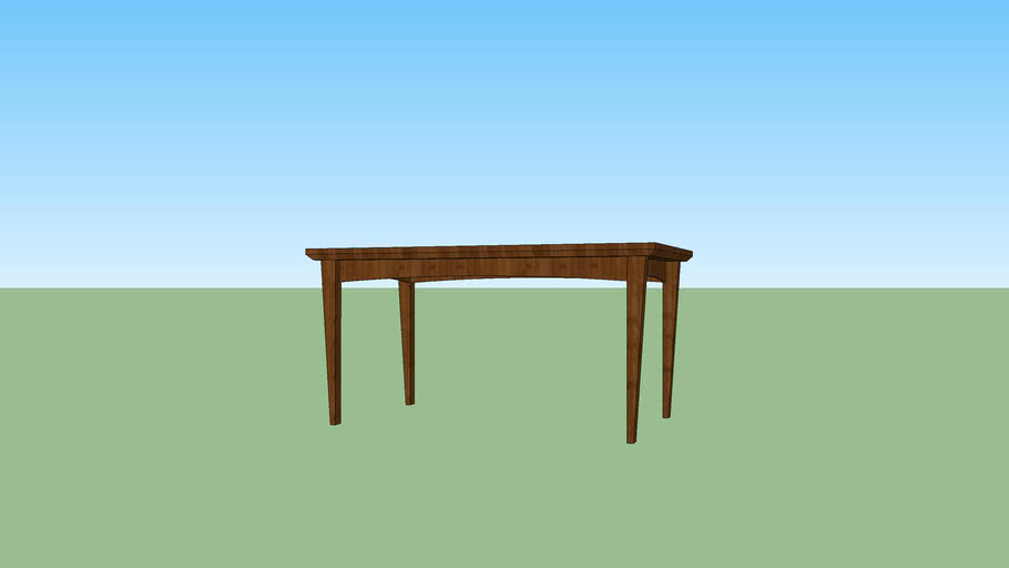 My First Table 3D Warehouse