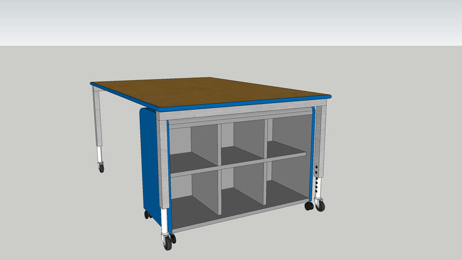 Smith Systems Planner Makerspace Giant Table 48x72in 3d Warehouse