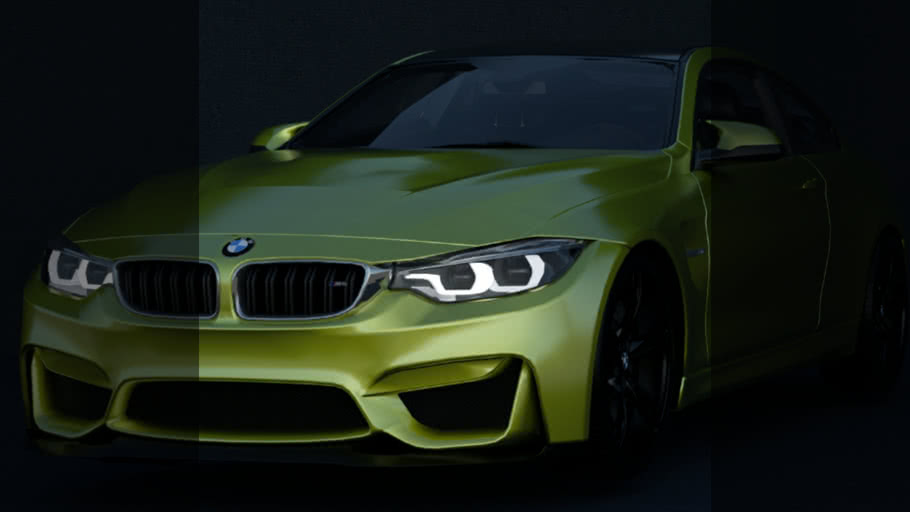 Bmw m4 3d model