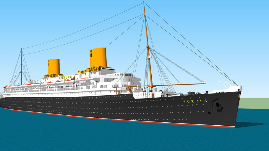 SS Europa | 3D Warehouse