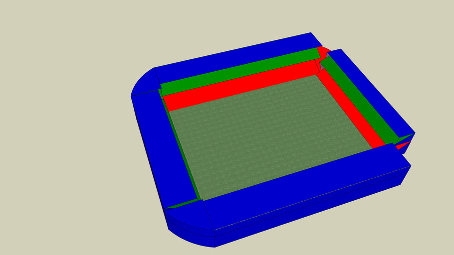 the red devil stadium 3D Warehouse