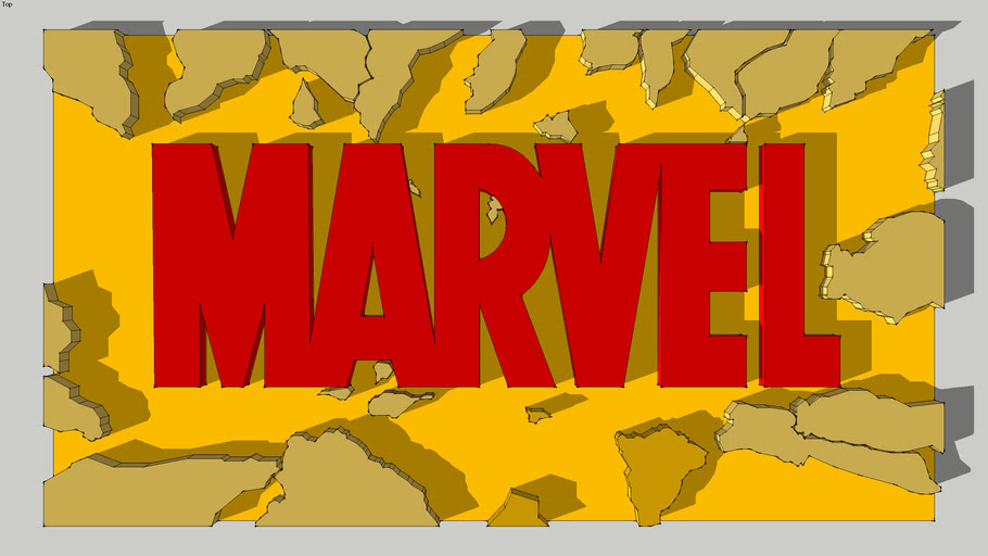 Marvel Comics Logo 3d Warehouse