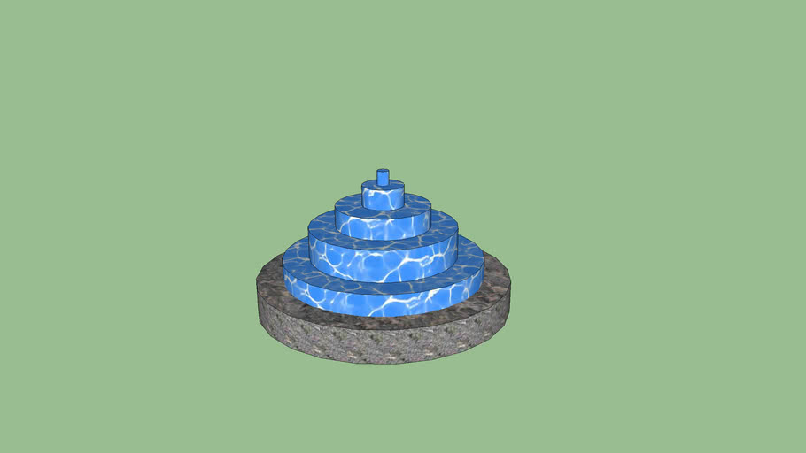 Water Fountain (simple) 3D Warehouse