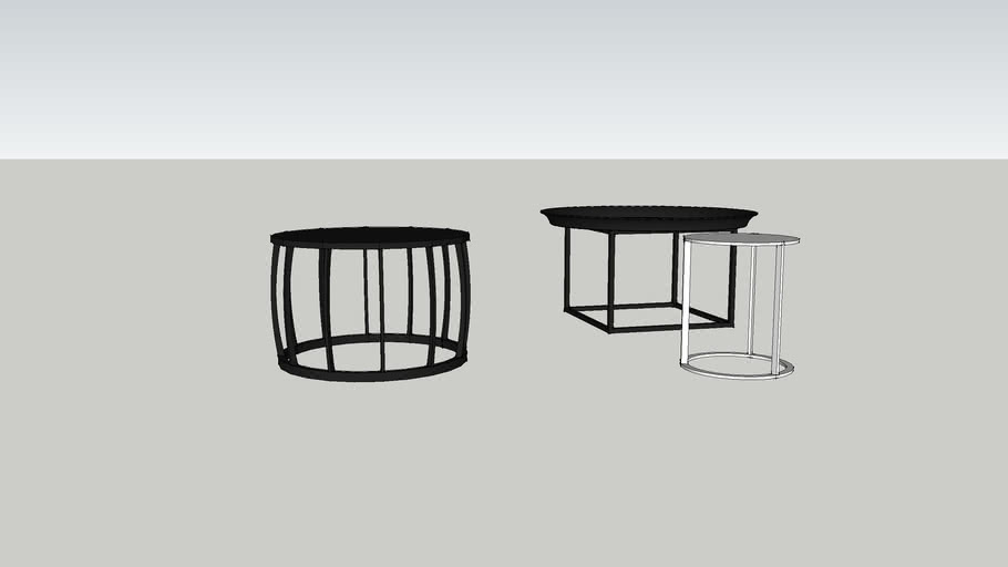 B&B Tables By Okomta | 3D Warehouse