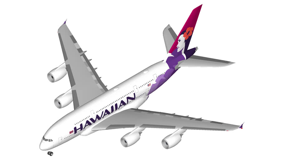 hawaiian airlines toy plane