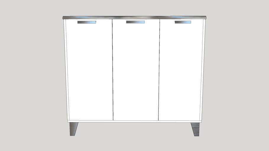 mueble de cocina metálico | 3D Warehouse