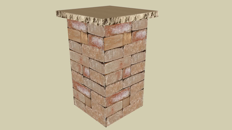 20 Pillar 3D Warehouse