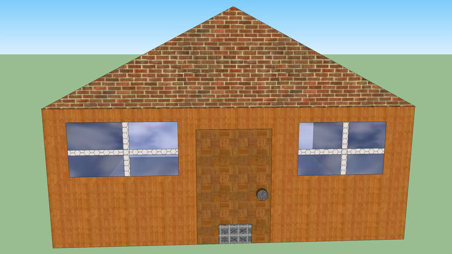 the best wooden shed | 3D Warehouse