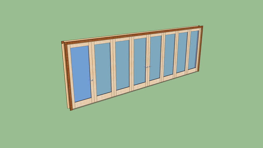 24'Folding doors 3D Warehouse