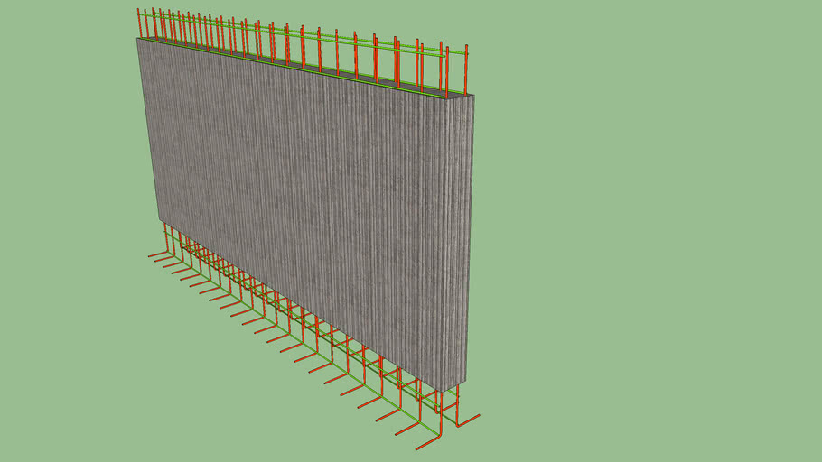 Typical Reinforced Concrete Wall