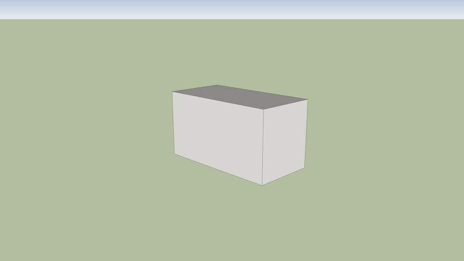 simple rectangle 3D Warehouse