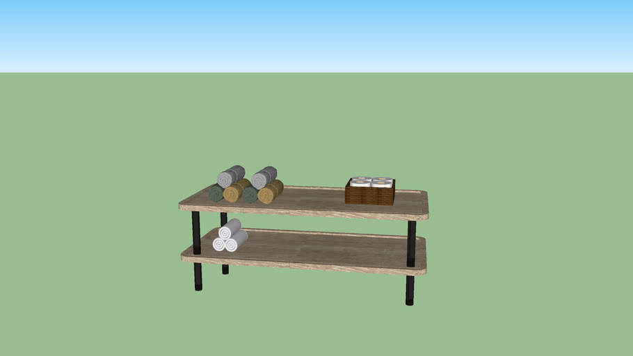 Mueble de apoyo /bathroom furniture | 3D Warehouse