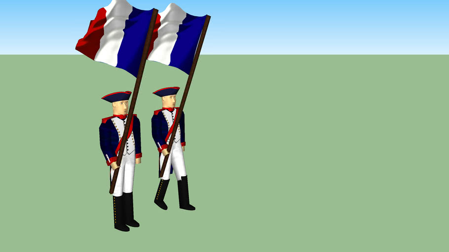 flag bearer 3D Warehouse